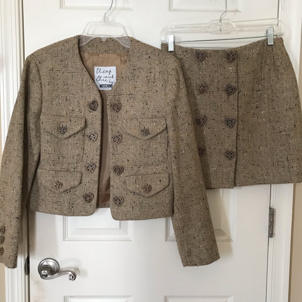 Authentic Moschino suit